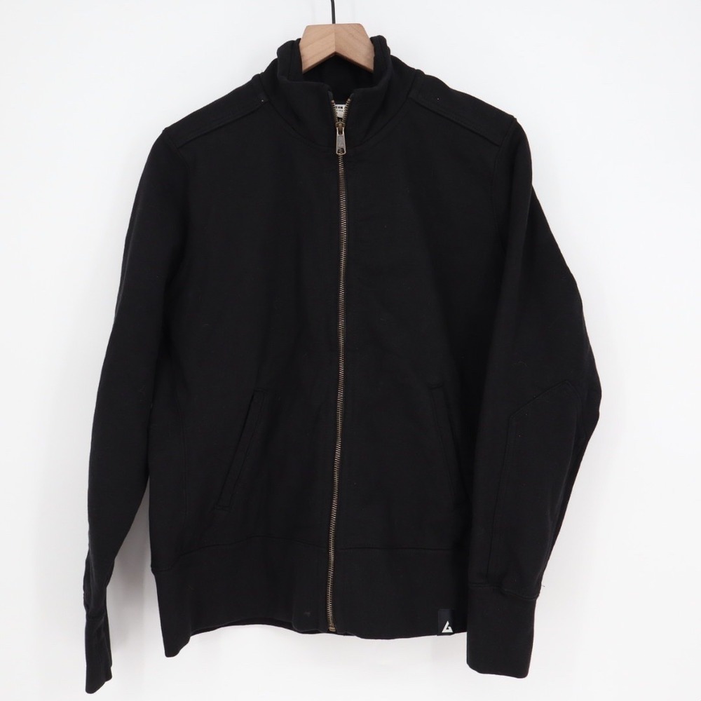 American Giant Women's Moto Full Zip Size XL Made In USA - Picture 2 of 7